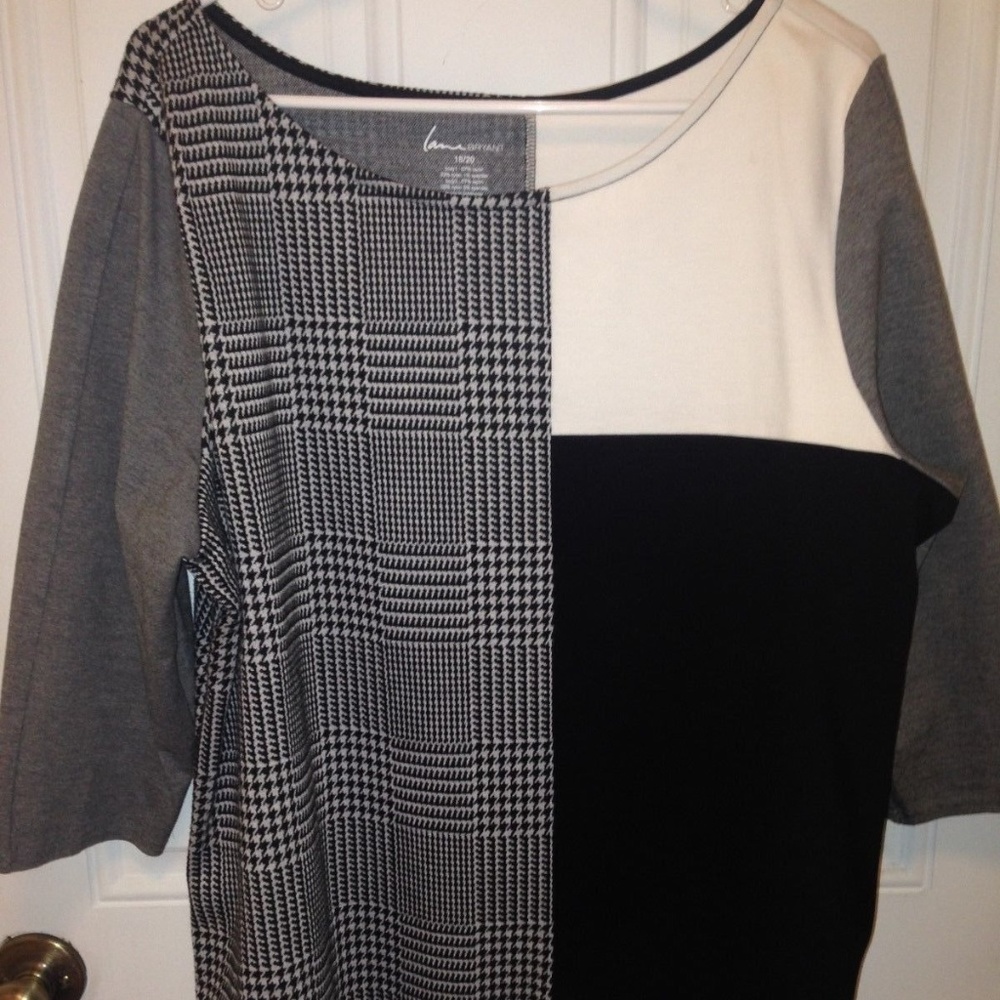 Lane Bryant Mixed Media plus size Top, 20